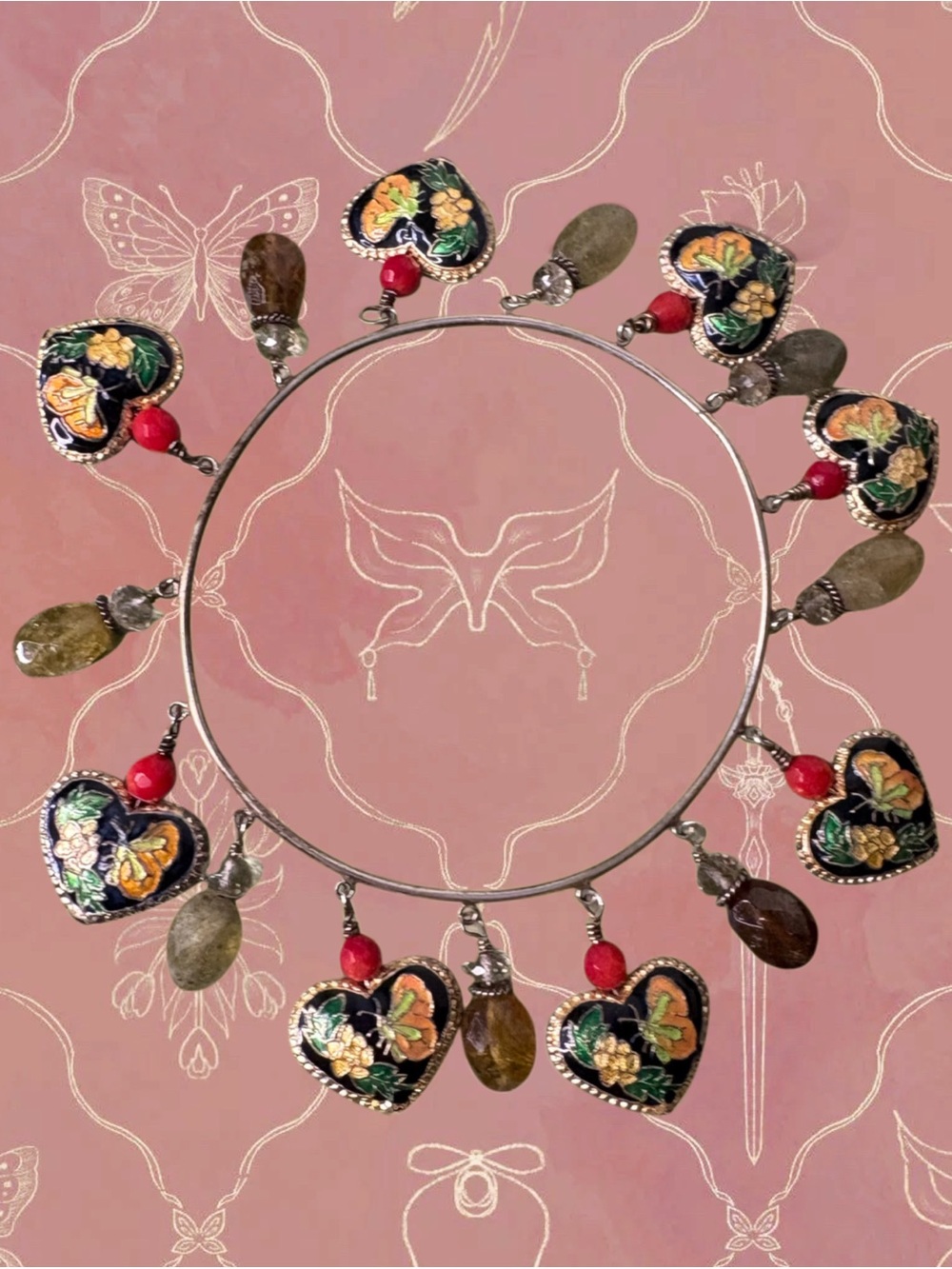 Vintage Butterfly Bracelet